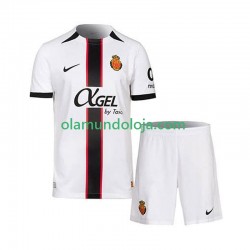 Camisola RCD Mallorca Criança Equipamento Segundo 2025-2026 Manga Curta